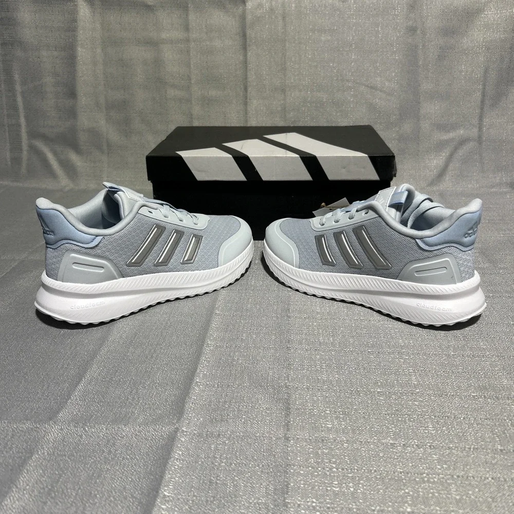 Adidas x PLR Path Kids Shoes Halo Blue Silver Metallic Glow Size 2 US New in Box